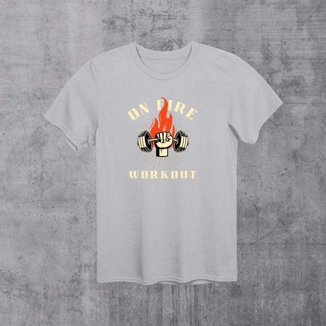 Fire Workout Fit T-Shirt