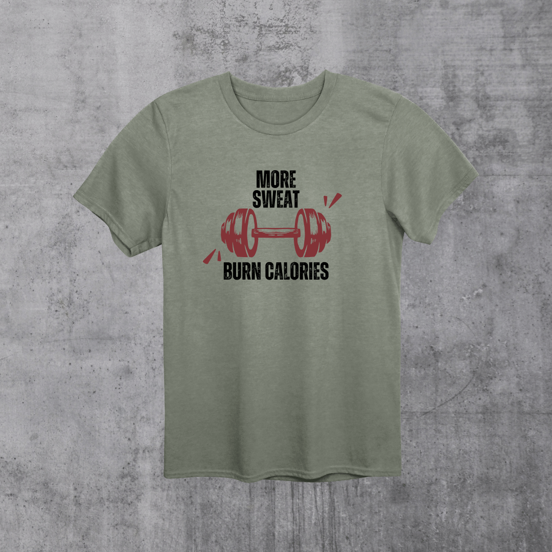 Burning calories Unisex T-Shirt