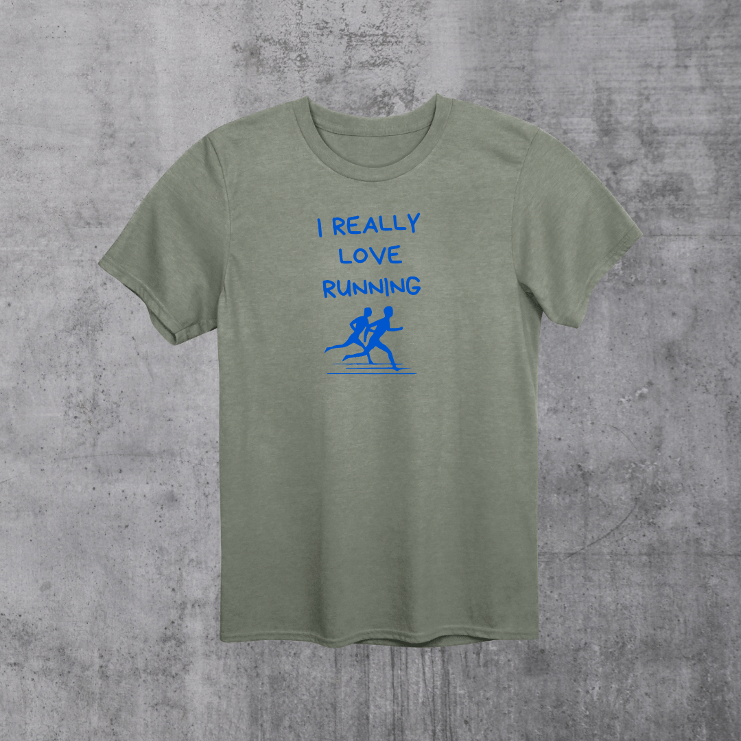 I love running Unisex T-Shirt