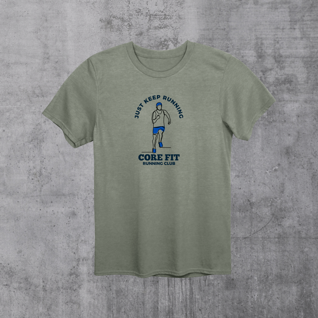 Just keep running Unisex T-Shirt