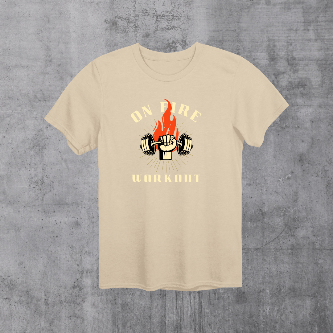 Fire Workout Fit T-Shirt