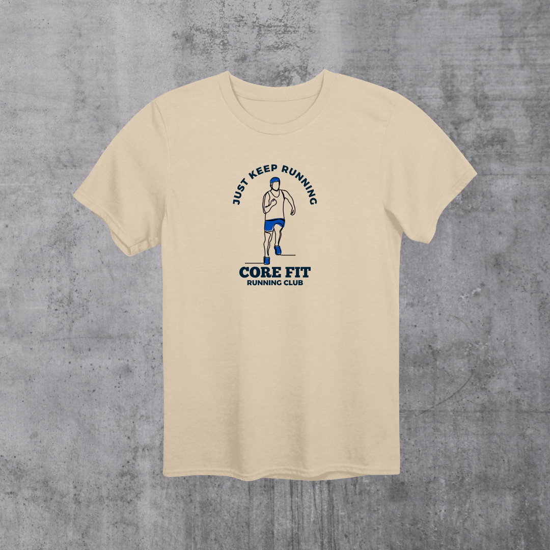 Just keep running Unisex T-Shirt